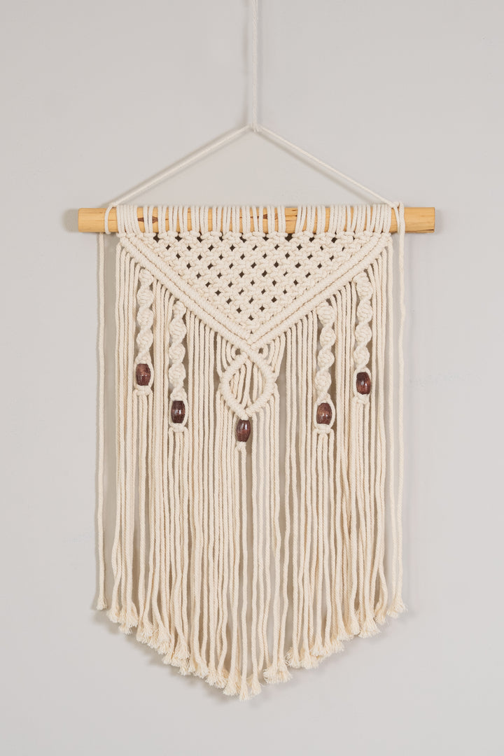 diamond macrame wall hanging